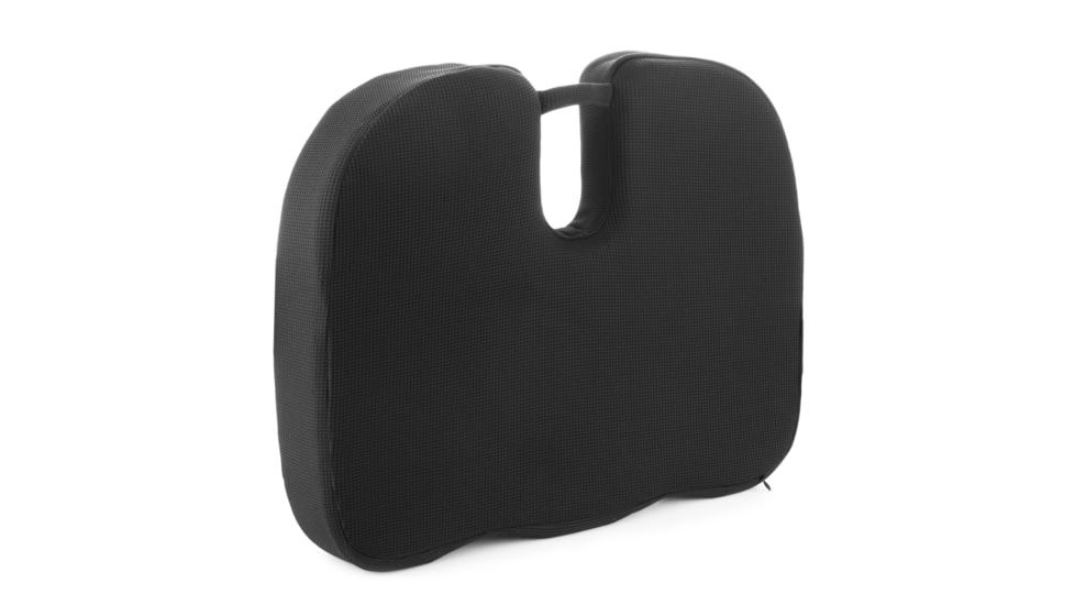 Wagan RelaxFusion Coccyx Cushion, Black, One Size, IN9113