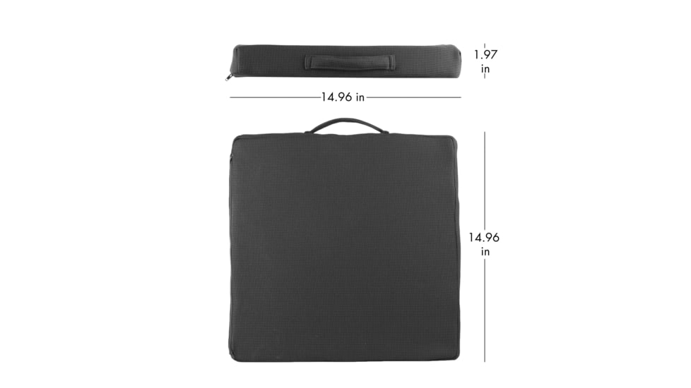 Wagan RelaxFusion Standard Cushion, Black, One Size, IN9111