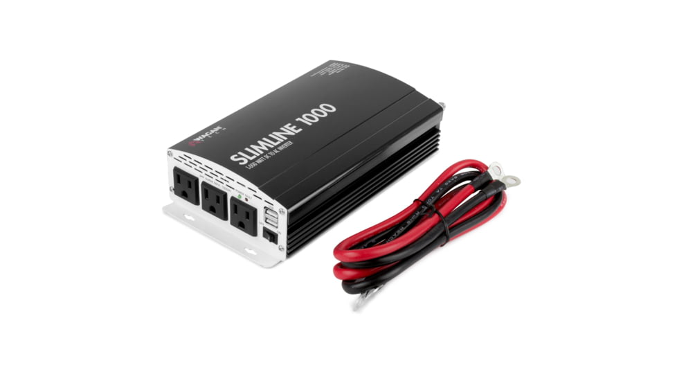 Wagan SlimLine AC 1000W Inverter, Black, One Size, EL3720