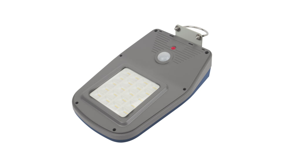 Wagan Solar &amp; LED Floodlight 2000 w/Remote, Gray, One Size, EL8590
