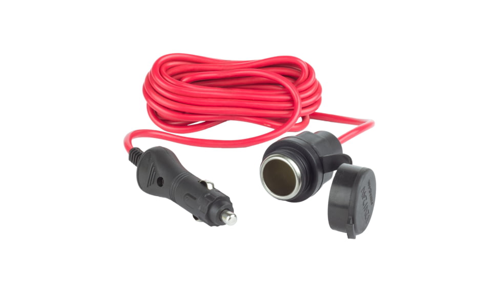 Wagan Tech 12V / 24V DC Extension Cable-envel, Black, One Size, EL2599