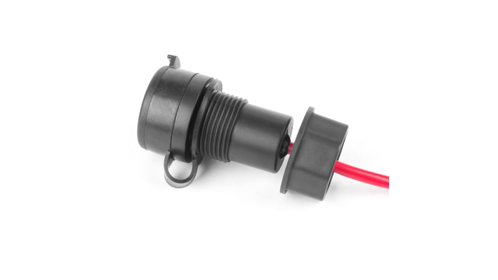 Wagan Tech 12V / 24V DC Extension Cable-envel, Black, One Size, EL2599