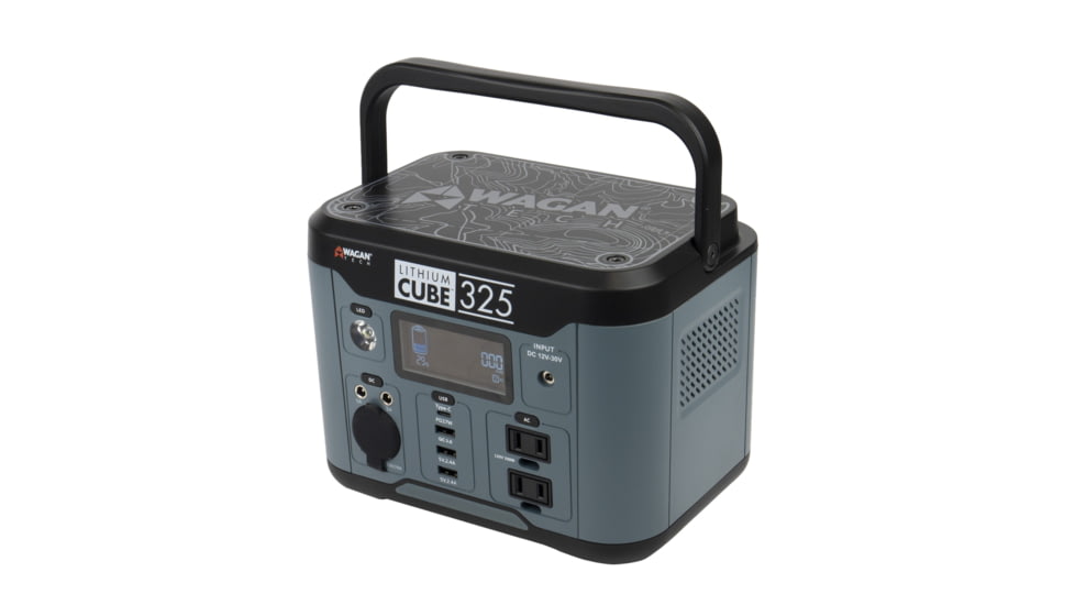 Wagan Tech 325 Lithium Cube, Black, One Size, EL8832