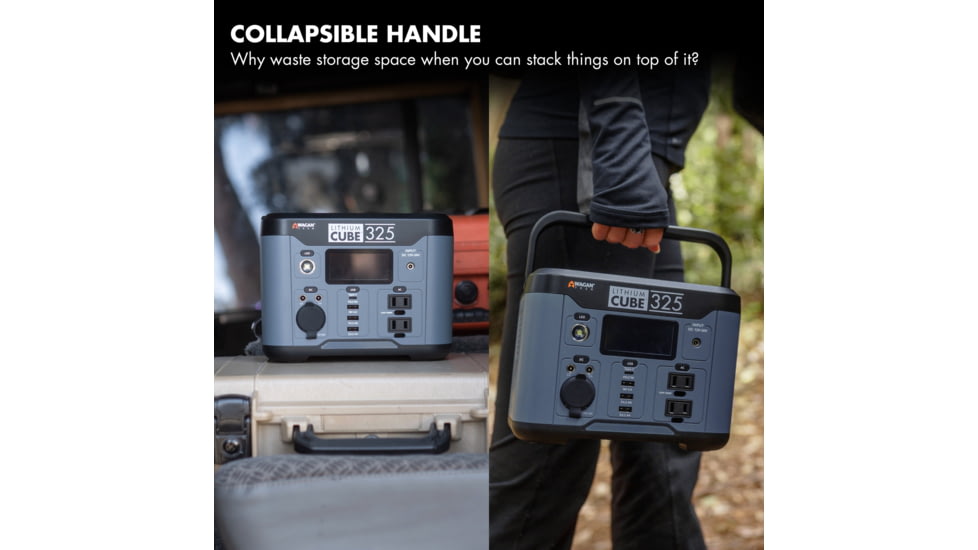 Wagan Tech 325 Lithium Cube, Black, One Size, EL8832