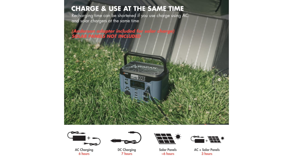 Wagan Tech 325 Lithium Cube, Black, One Size, EL8832