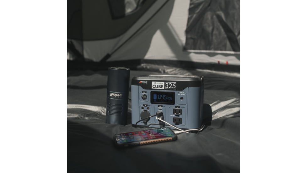 Wagan Tech 325 Lithium Cube, Black, One Size, EL8832