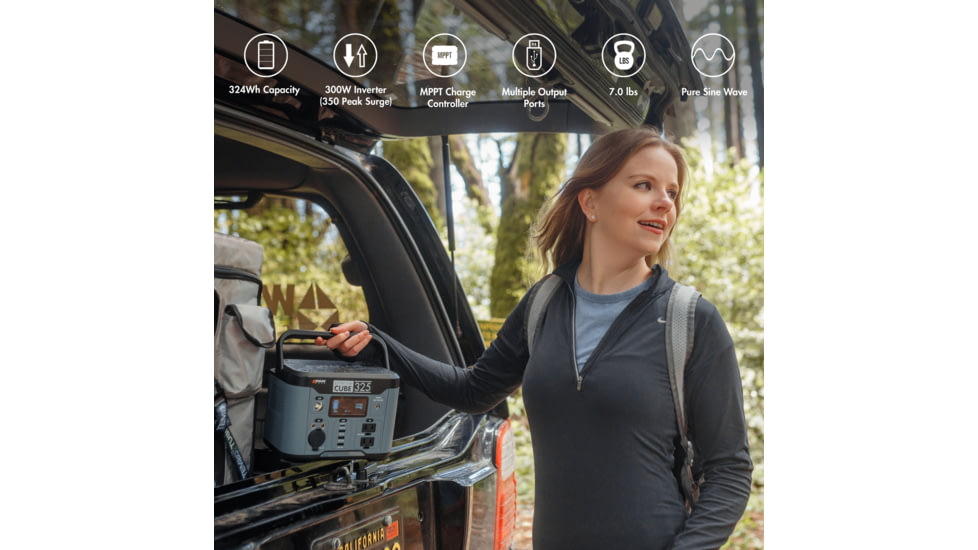 Wagan Tech 325 Lithium Cube, Black, One Size, EL8832