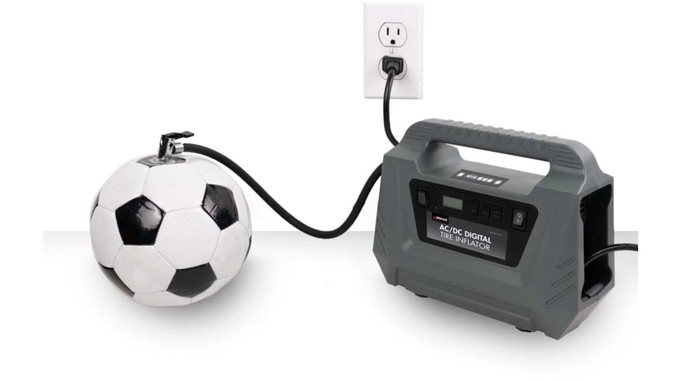 Wagan Tech AC/DC Digital Tire Inflator, Gray, One Size, EL7316