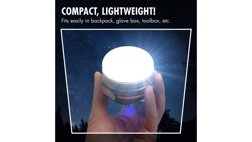 Wagan Tech Brite-Nite Dome USB Lantern, Amber, One Size, EL4302
