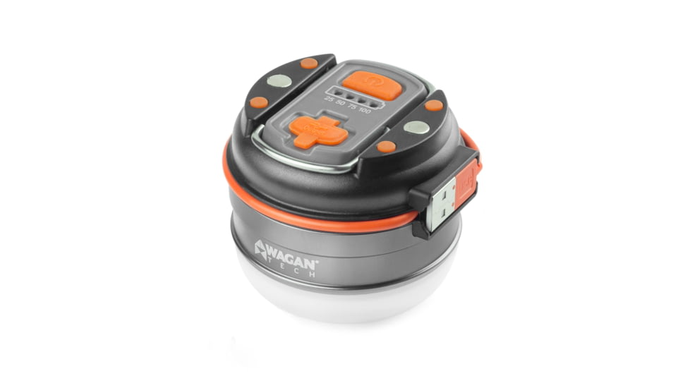 Wagan Tech Brite-Nite Dome USB Lantern, Amber, One Size, EL4302