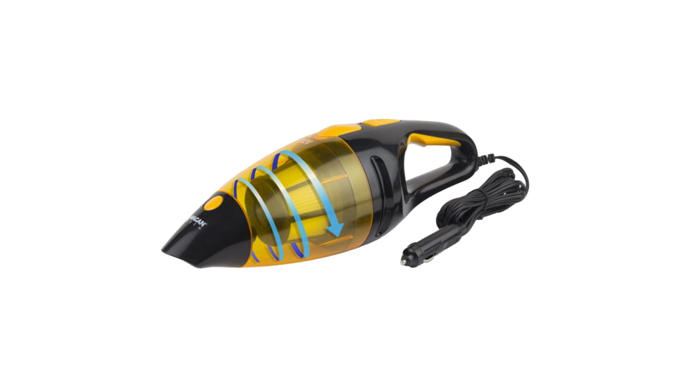 Wagan Tech Cyclone Auto Vac, 12V, Yellow, One Size, EL7207
