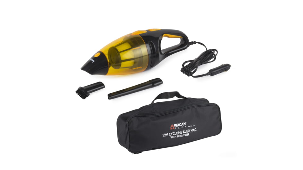 Wagan Tech Cyclone Auto Vac, 12V, Yellow, One Size, EL7207