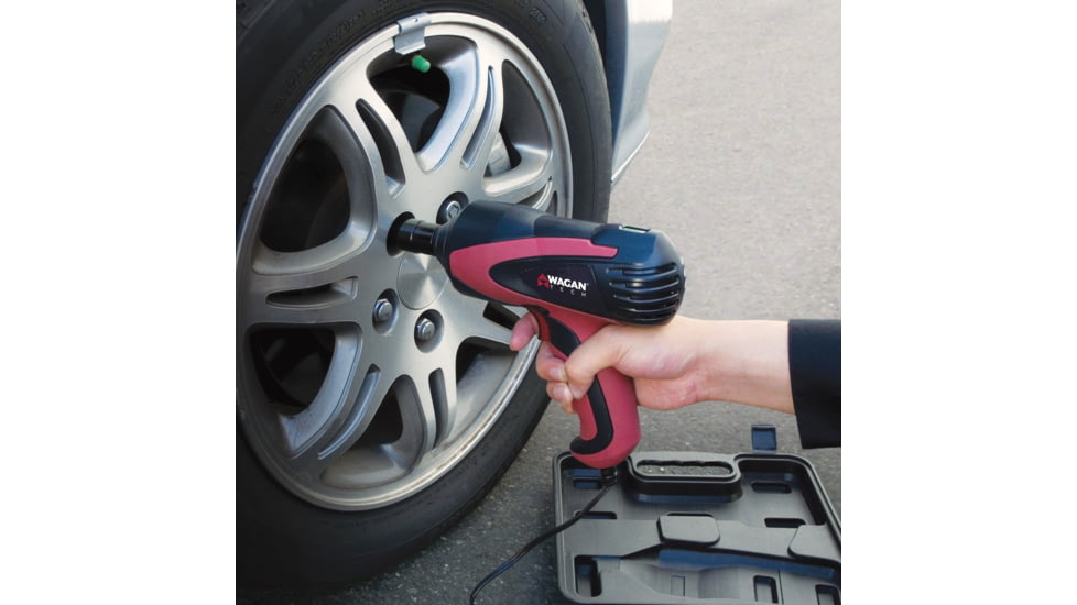 Wagan Tech Mighty Impact Wrench, 12V, Red, One Size, EL2257