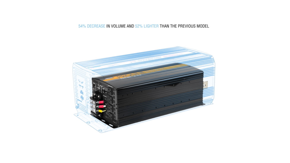 Wagan Tech Proline Inverter 8000W + Remote, Black, One Size, EL3746