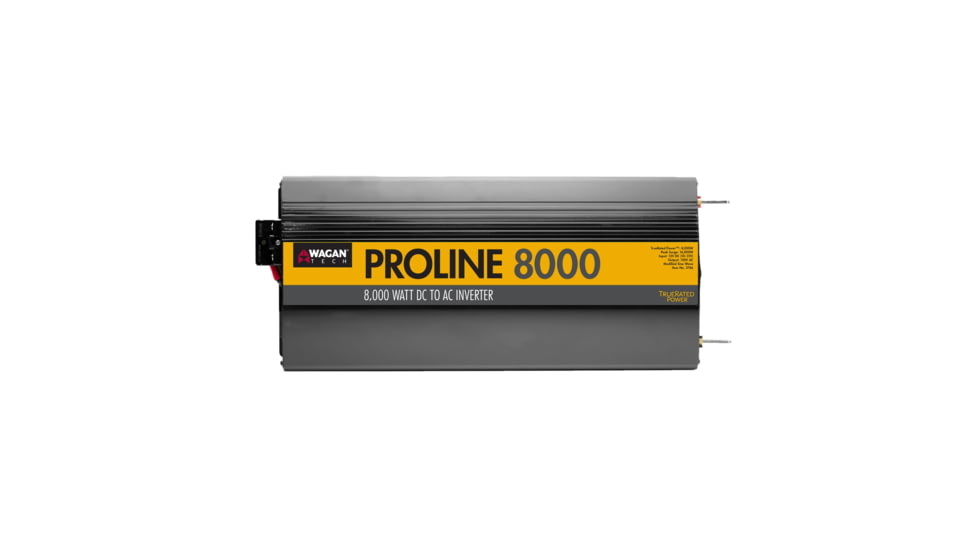 Wagan Tech Proline Inverter 8000W + Remote, Black, One Size, EL3746