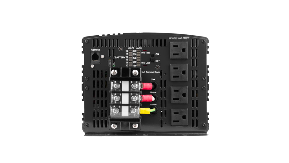 Wagan Tech Proline Inverter 8000W + Remote, Black, One Size, EL3746