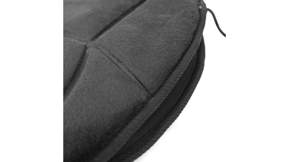 Wagan Tech Soft Velour Heated Seat Cushion, Black, One Size, IN9438