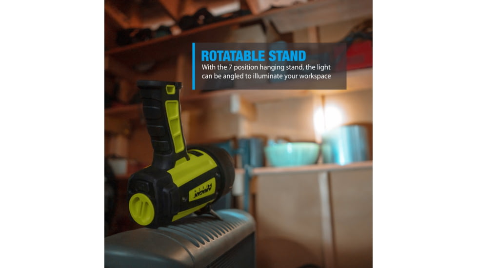 Wagan Tech W600 Brite-Nite LED Spotlight, Yellow, One Size, EL4321