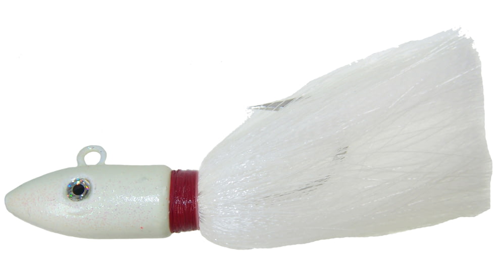 Wahoo Industries Big Game Deep Jig Head 4 oz, Glow, WAH-DPJ40-X1