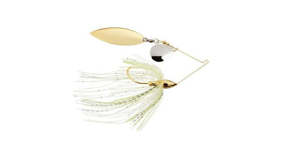 War Eagle Nickel Frame Tandem Willow Spinnerbait, Spot Remover, 3/8in, WE38NT09