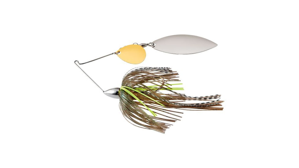 War Eagle Tandem Willow Nickel Frame Spinnerbait, Sexxy Mouse, 3/8oz, WE38NT22