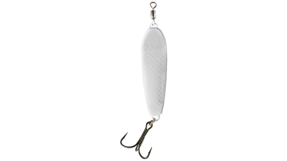War Eagle WE78JS301 Jiggin Spoon 7/8oz White, WE78JS301