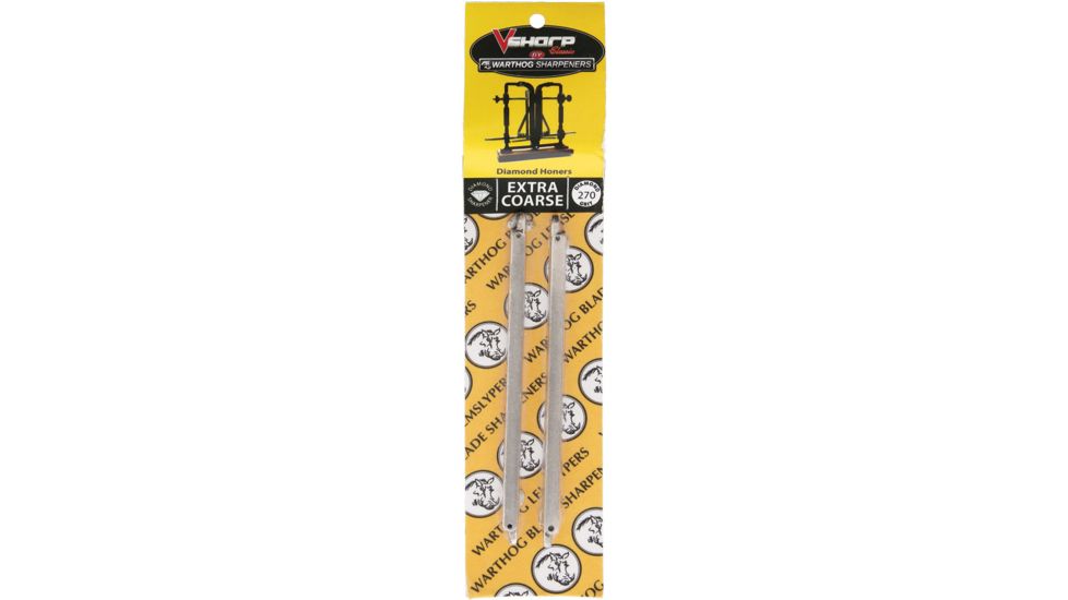Warthog Classic I Replacement Diamond Hones,Extra Coarse,270 Grit,Set of 2 WHSC1S270