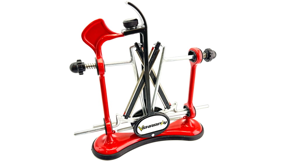 Warthog Sharpeners V-Sharp A4 Knife Sharpener, Red, A4RD