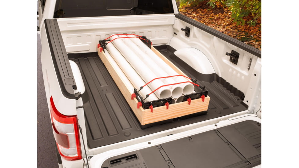 WeatherTech CargoTech Pro, 2 Pc, Black/Red, 8ACTP03