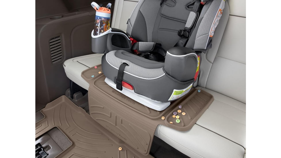 WeatherTech Child Car Seat Protector with Seat, Tan, 81CSBP01TN