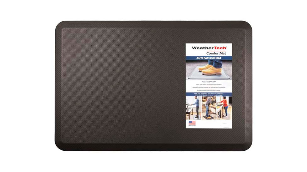 WeatherTech Comfort Mat, Carbon Fiber, Cocoa, 81AF23CBCS