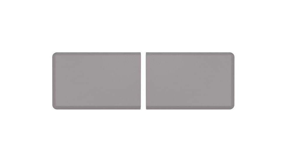 WeatherTech Comfort Mat Connect, Carbon Fiber, 2 Pieces, 24x36in, Grey, 8ACONA2CBG