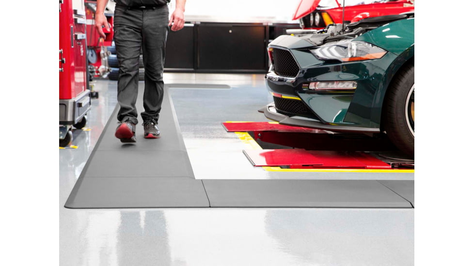 WeatherTech Comfort Mat Connect, Woven, 2 Pieces, 24x36in, Grey, 8ACONA2BWG