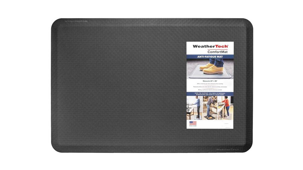 WeatherTech Comfort Mat, Woven, Black, 81AF23BWBS