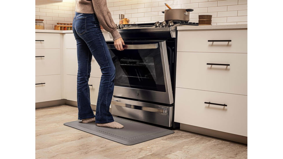 WeatherTech Comfort Mat, Woven, Grey, 81AF23BWGS