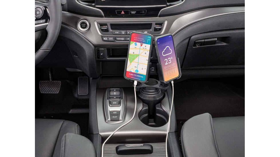 WeatherTech Cupfone Duo Black Plastic Knobs, Black, 8ACF11D