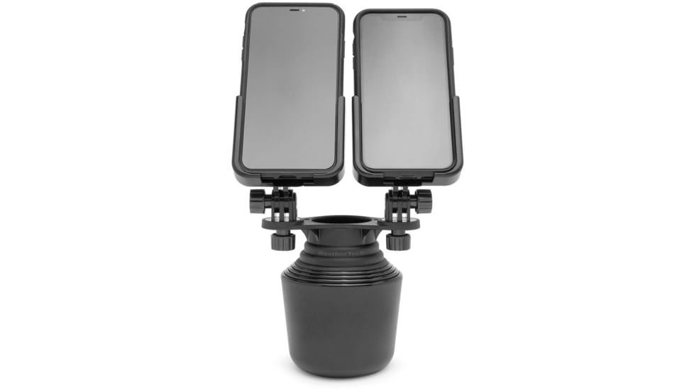 WeatherTech Cupfone Duo Black Plastic Knobs, Black, 8ACF11D