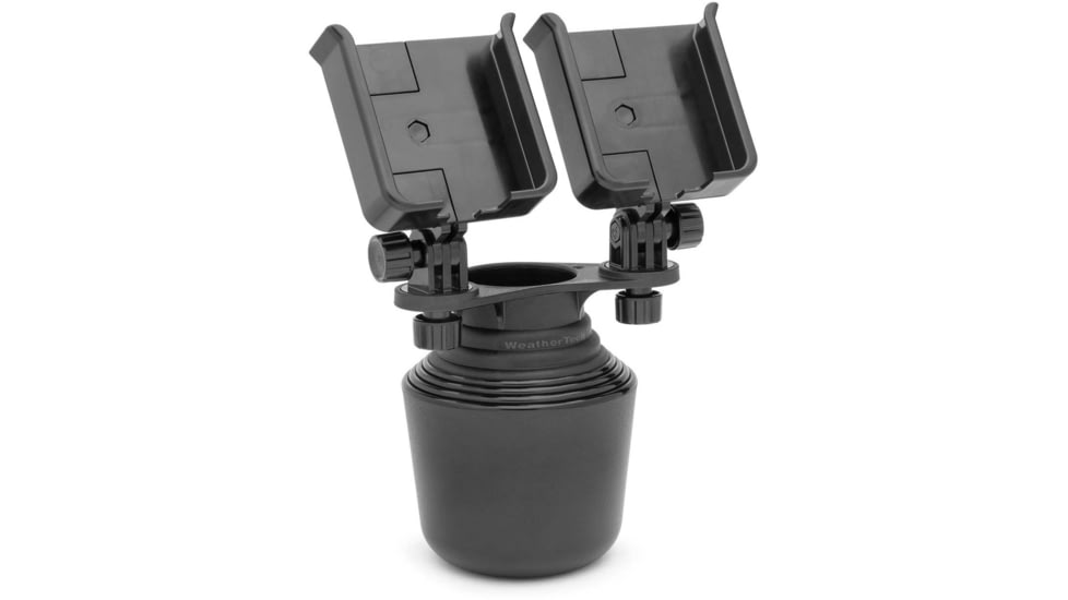 WeatherTech Cupfone Duo XL Black Plastic Knobs, Black, 8ACF12XLD
