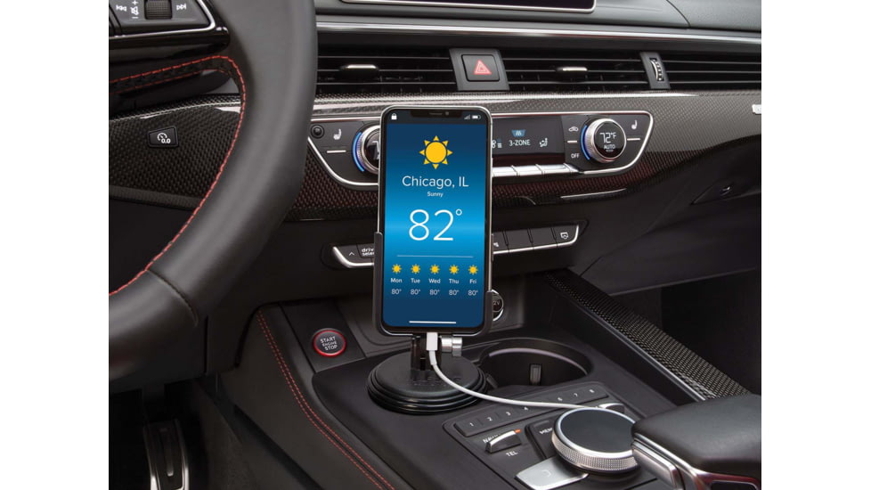 WeatherTech CupFone Two View, Black, 8ACF5TV