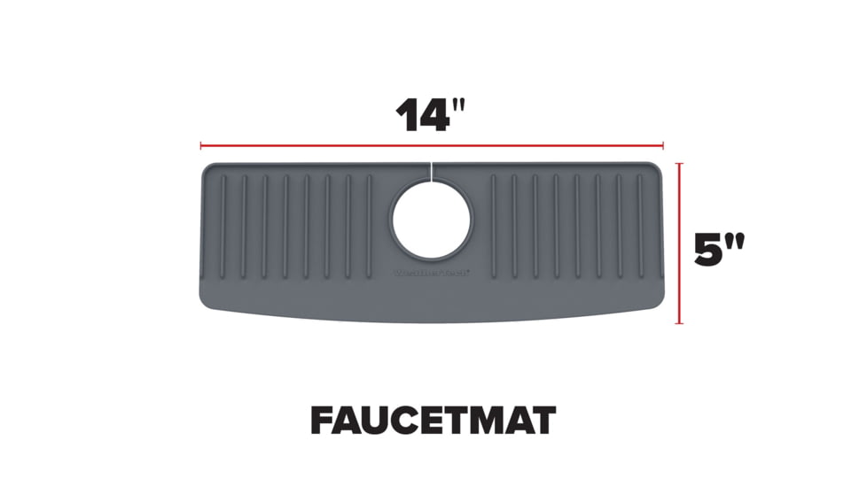 WeatherTech FaucetMat, Tan/Sand, 8AFAU01TN