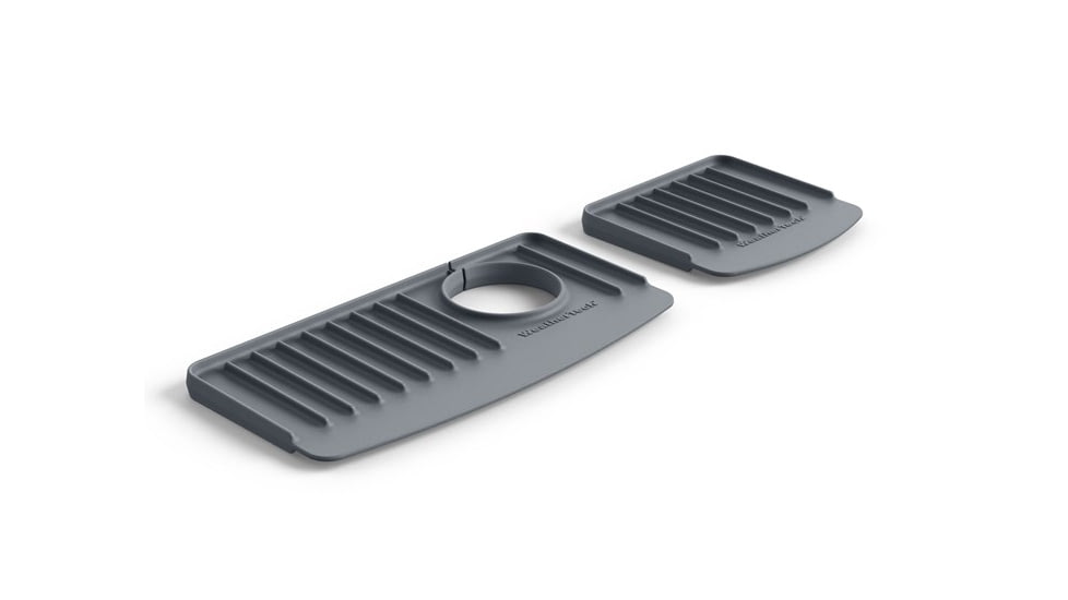 WeatherTech FaucetMat Duo, Dark Grey/Slate, 8AFAU02DG