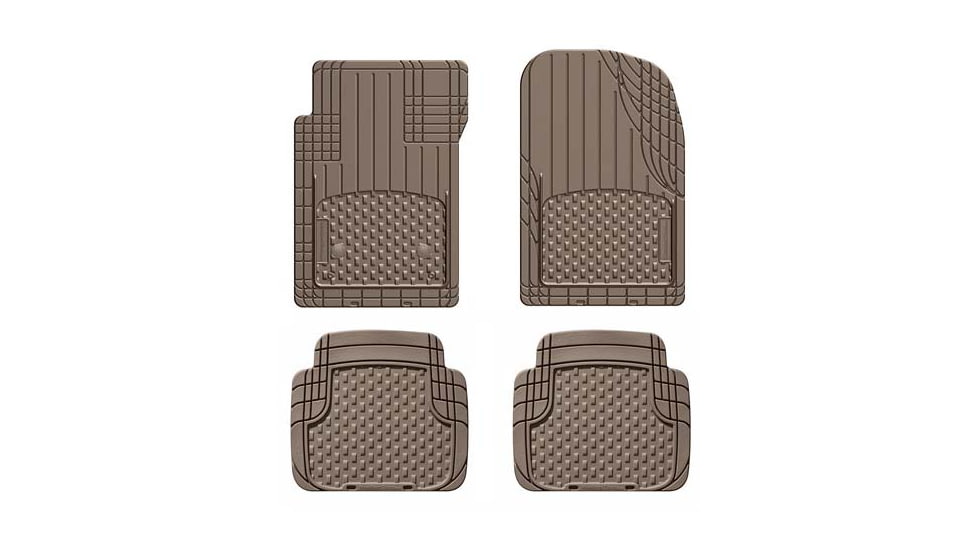 WeatherTech Front and Rear Trim-to-Fit Mat, Tan, 11AVMST