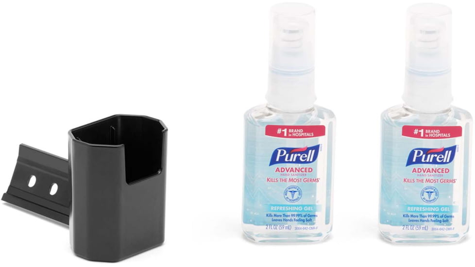 WeatherTech Hand Sanitizer Holder, Black, 8ACFSH