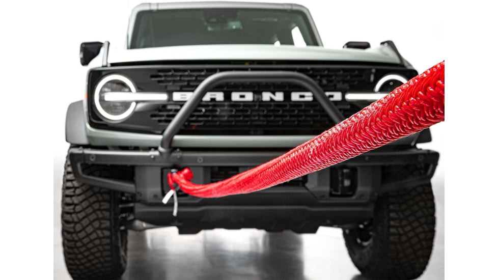 WeatherTech Kinetic Recovery Rope, Red/Black, R07820PKG