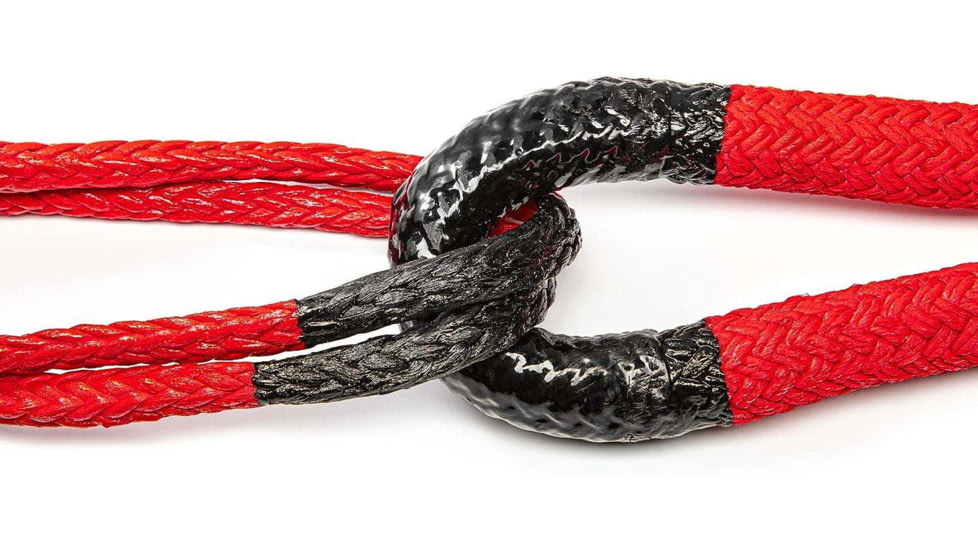 WeatherTech Kinetic Recovery Rope, Red/Black, R07820PKG