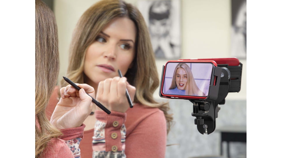 WeatherTech Rotating Two View MirrorFone, Black, 8ARM4