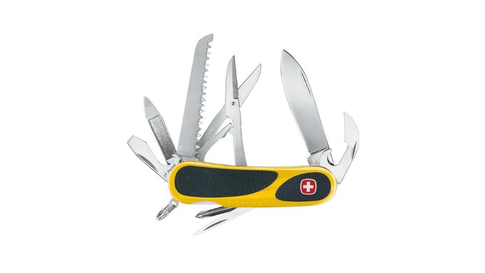 Wenger EvoGrip 18 Swiss Army Knife - Yellow 16807