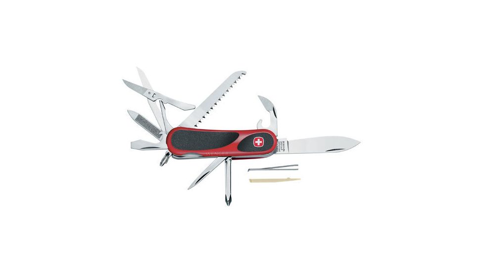 Wenger Swiss Army Knife EvoGrip 18 - Red &amp; Black 16814