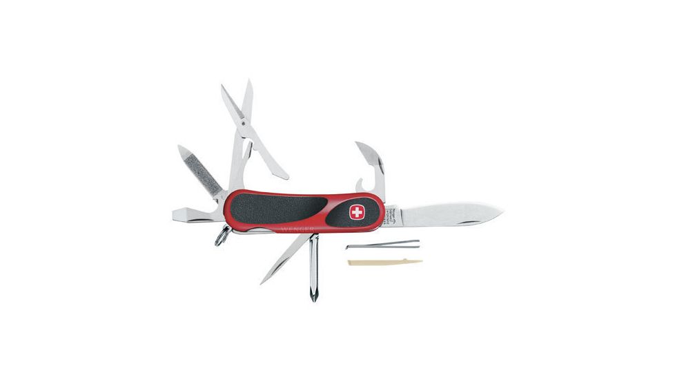 Wenger Swiss Army Knife EvoGrip 16 - Red &amp; Black 16811