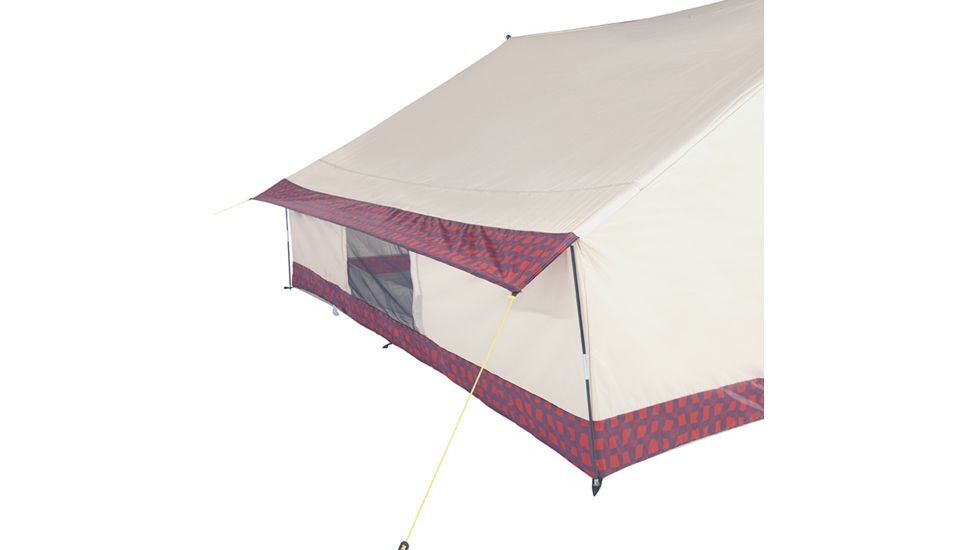 Wenzel Ballyhoo Tent, 4 People Capacity, Red Buffalo Plaid, 7301318RBP